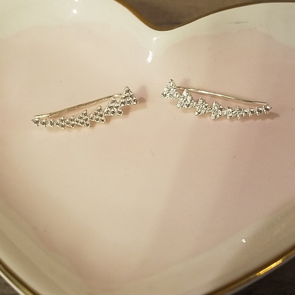 Ear climber earrings